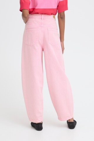 ICHI Vat Jeans 'IHeavena' in Roze