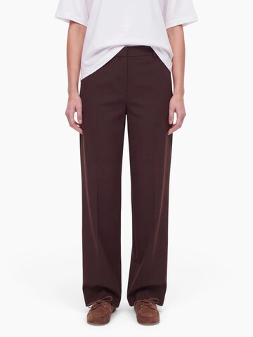 MOS MOSH Loosefit Hose 'MMLeya Miley' in Braun: Vorderseite