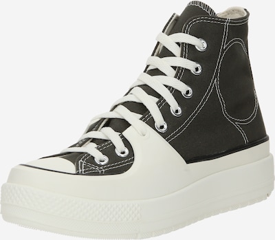 CONVERSE Zapatillas deportivas altas 'CHUCK TAYLOR ALL STAR CONSTRUCT' en verde moteado / negro / blanco, Vista del producto
