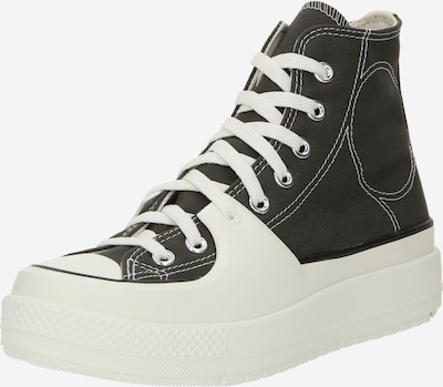 CONVERSE Sapatilhas altas 'CHUCK TAYLOR ALL STAR CONSTRUCT' em verde mosqueado / preto / branco, Vista do produto