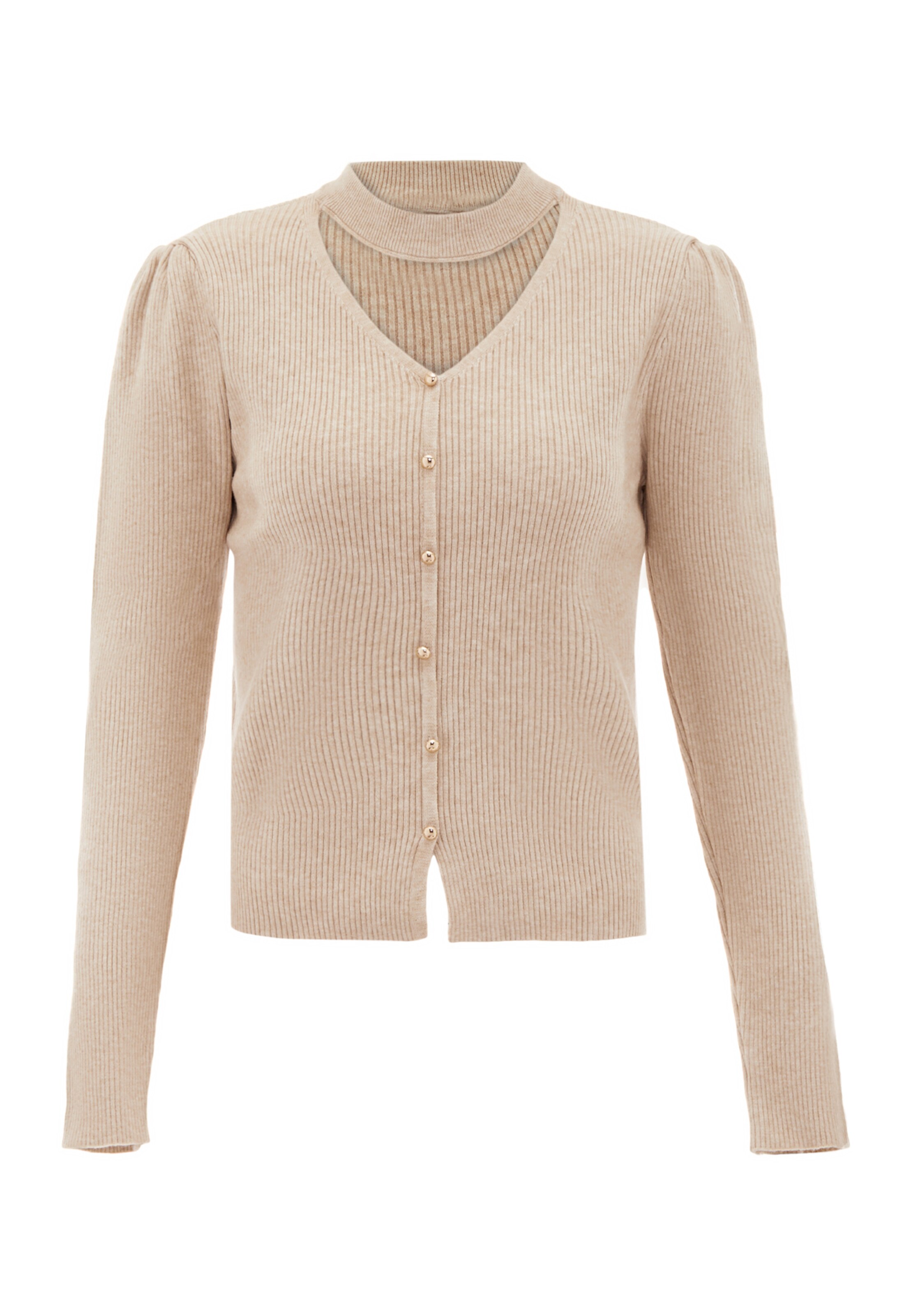 NAEMI Pullover in Beige: Vorderseite