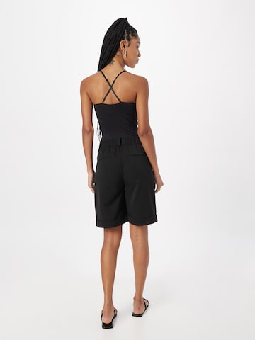 Fransa Wide leg Pleat-front trousers 'Milena' in Black
