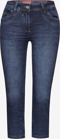 CECIL Slimfit Jeans 'Scarlett' in Blauw: voorkant