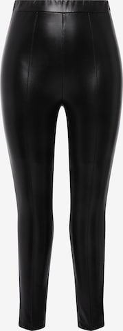 Ulla Popken Skinny Leggings in Black: front