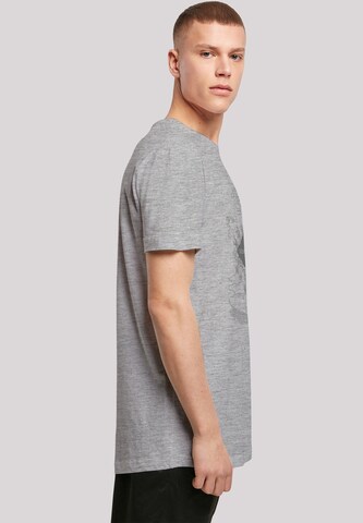 F4NT4STIC Shirt 'Harry Potter The Marauder's Map' in Grey
