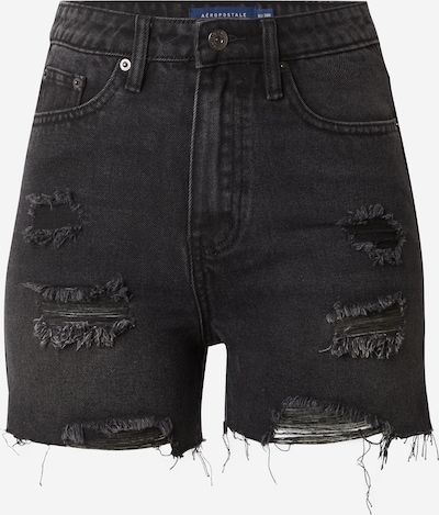 AÉROPOSTALE Farkut koossa 24 värissä musta denim, Tuotenäkymä