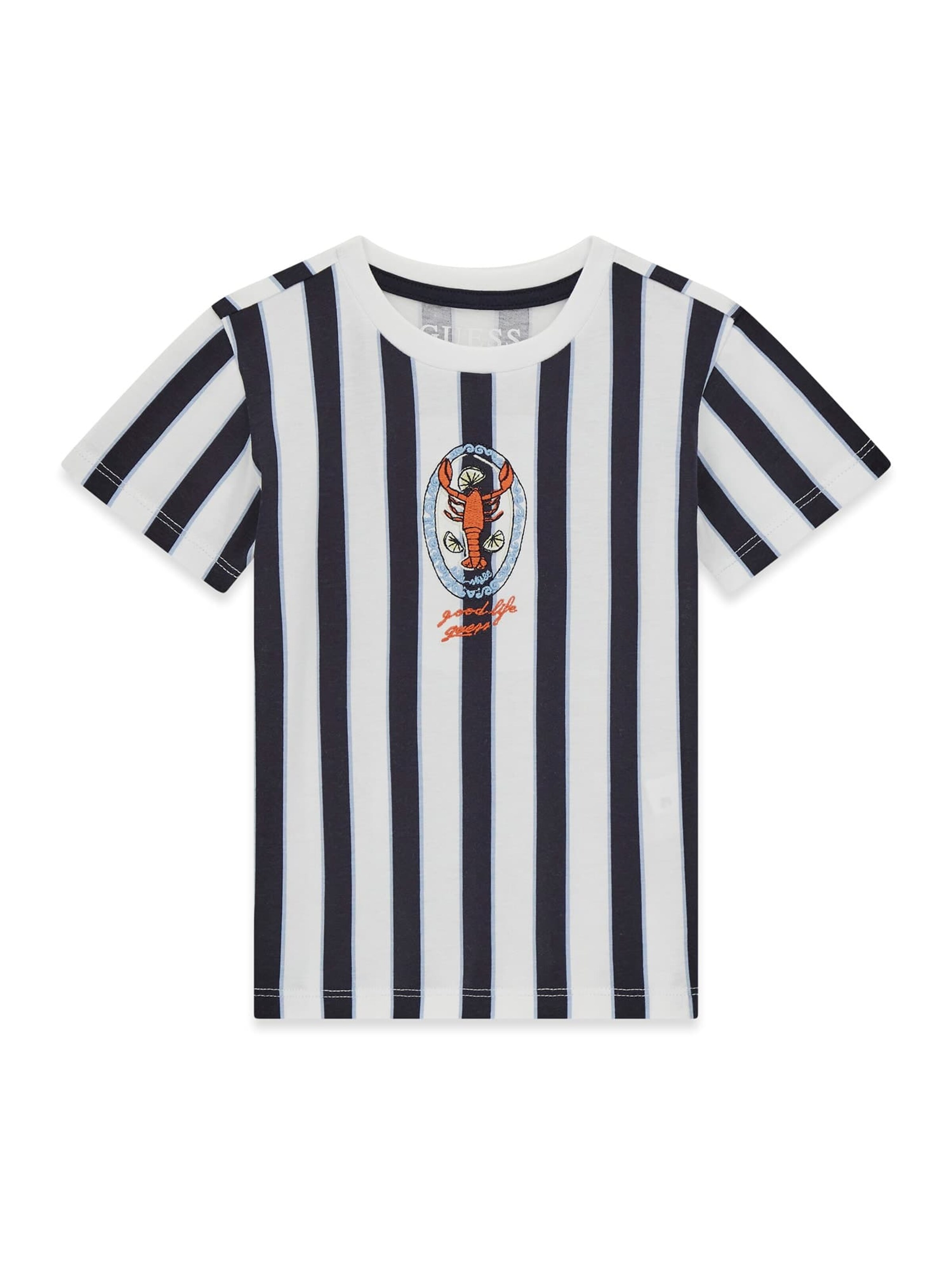 GUESS T-Shirt in Blau: Vorderseite