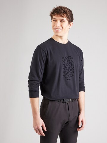 BOSS - Camiseta 'Togn' en negro: frente
