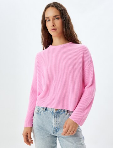 Koton Sweatshirt in Pink: Vorderseite