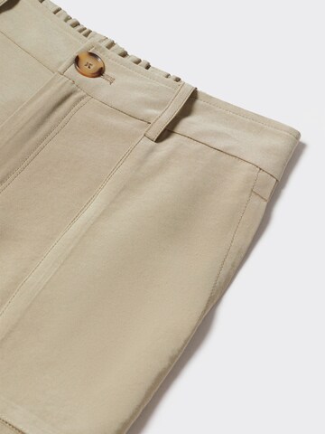 Regular Pantalon cargo ' BROWNIE' MANGO en gris