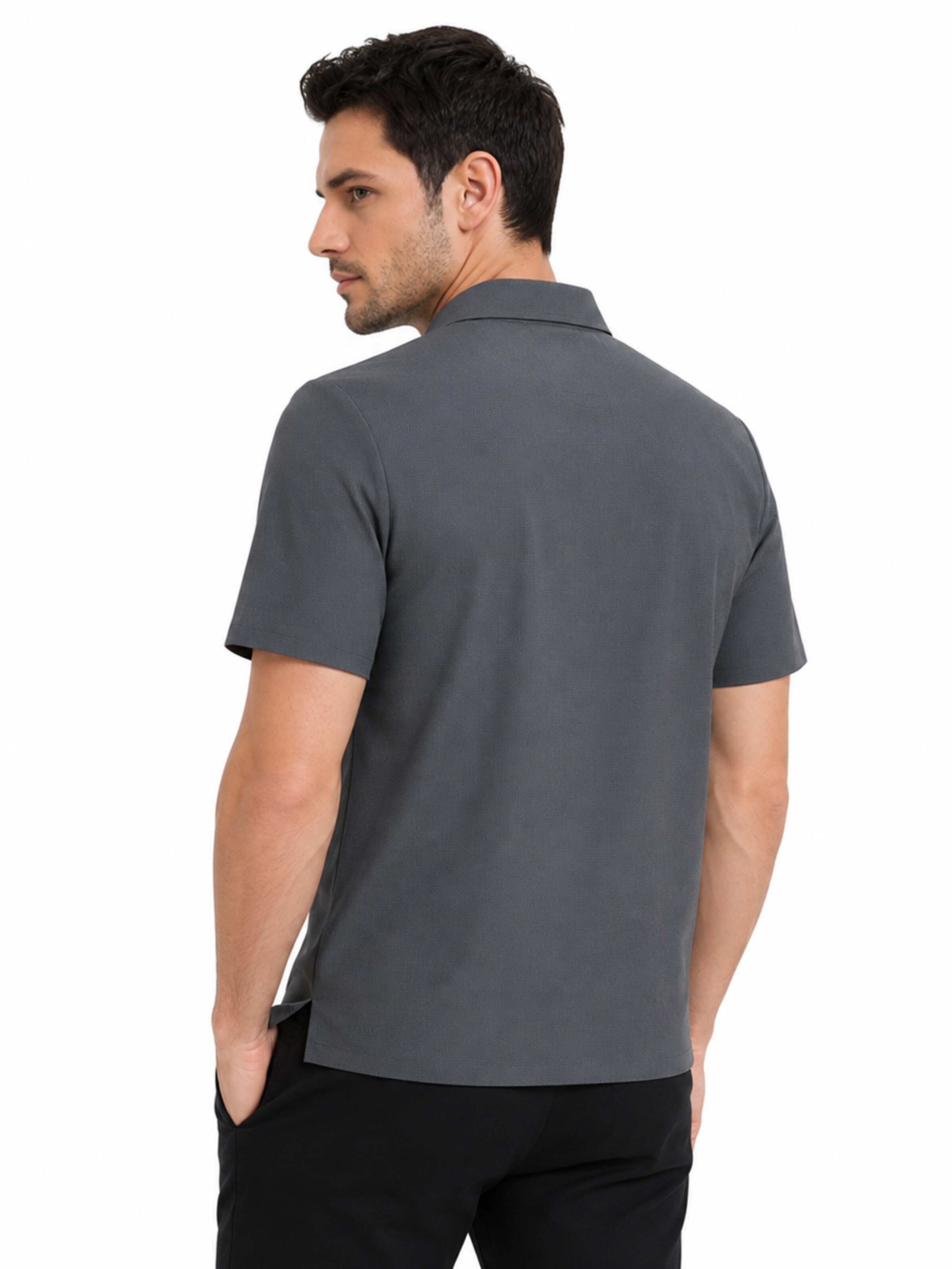 ALLTHEMEN Shirt 'Einklang'‌‌‌‌‌‌‌‌‌‌ in Grau