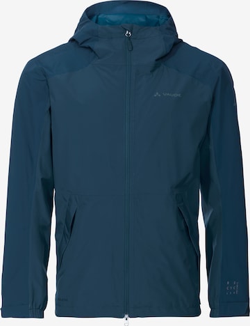 VAUDE Outdoorjas 'Neyland' in Blauw: voorkant