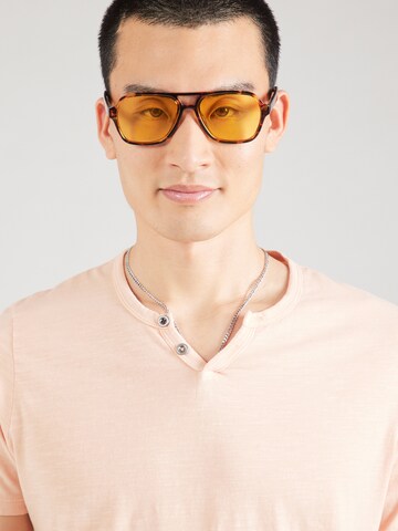 JACK & JONES Regular fit Μπλουζάκι 'JJESplit' σε πορτοκαλί