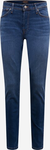 JACK & JONES Slimfit Jeans 'GLENN' i blå: framsida