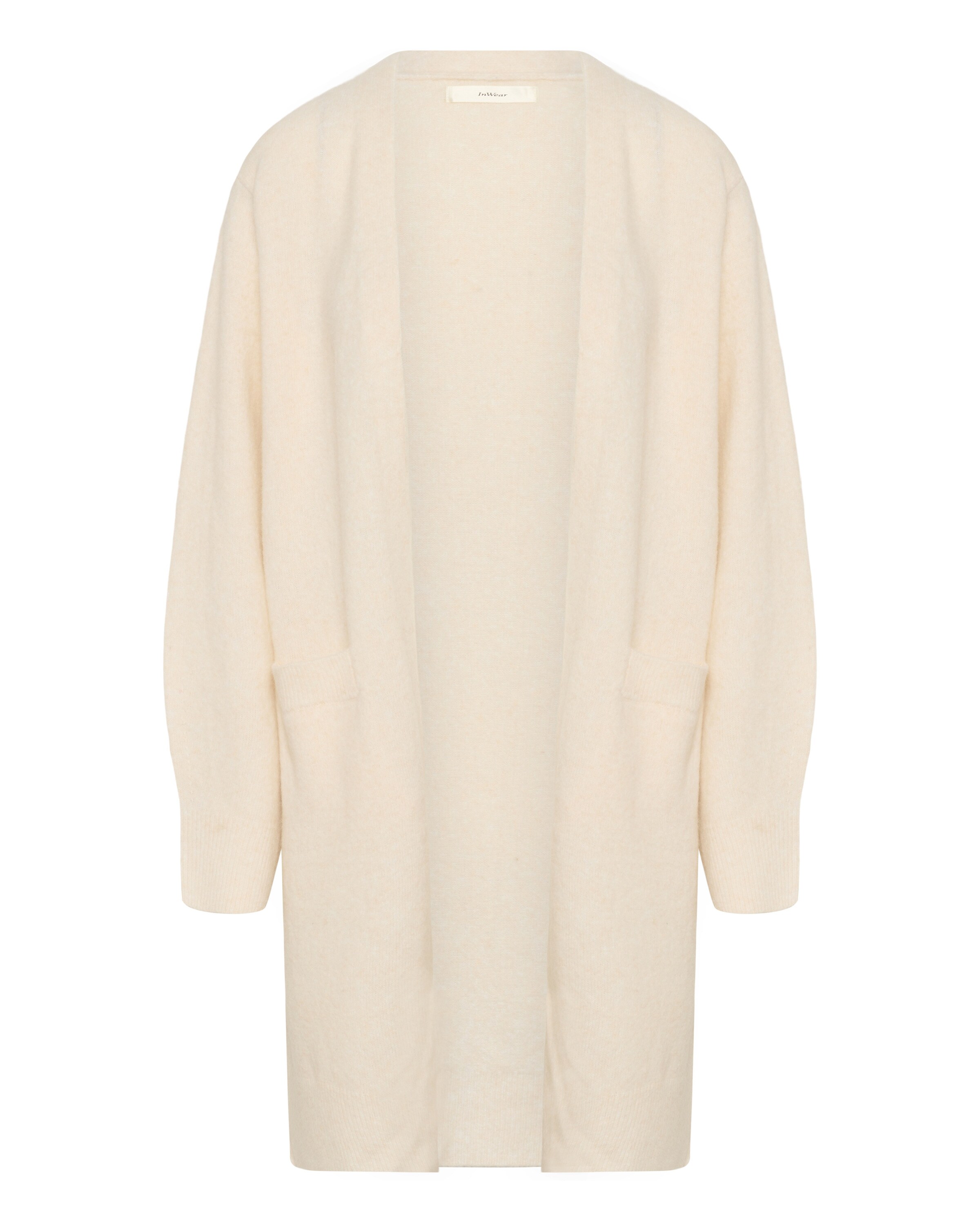 InWear Oversized Cardigan 'Guni' in White: front