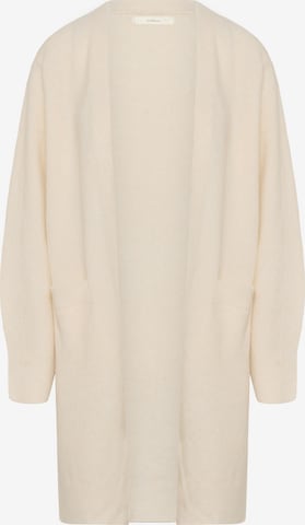 Cardigan oversize 'Guni' InWear en blanc : devant