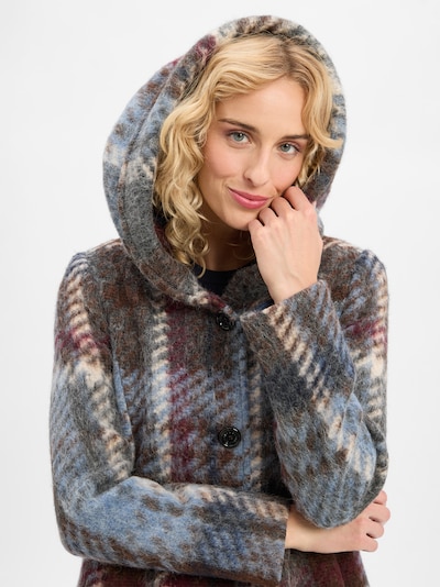 Amber & June Between-Seasons Coat in Mixed colors, Item view
