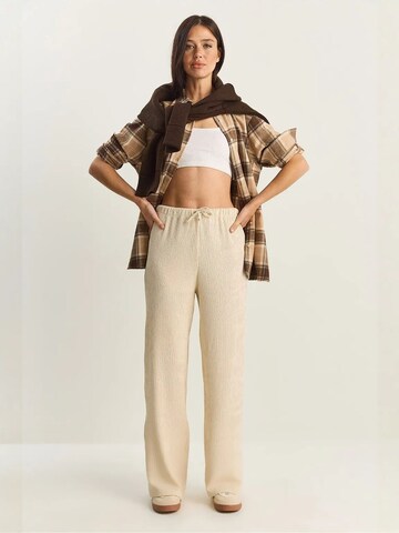Loosefit Pantalon Bianco Lucci en beige