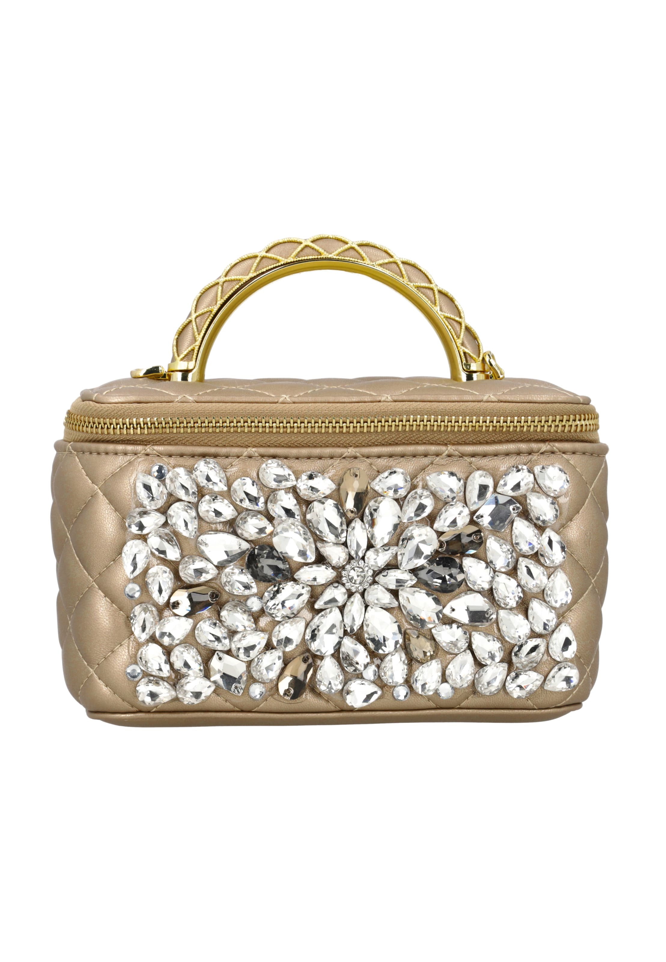 Sacs à main faina en or : devant