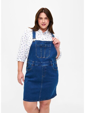 Zizzi - Vestido 'Silja' en azul: frente