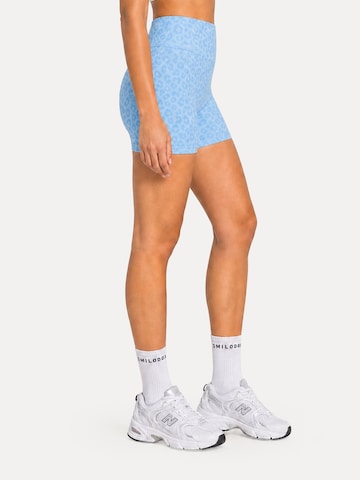 Skinny Leggings ' Velvara ' Smilodox en bleu