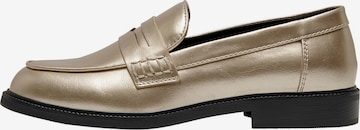ONLY Classic Flats 'LUX-3' in Gold: front