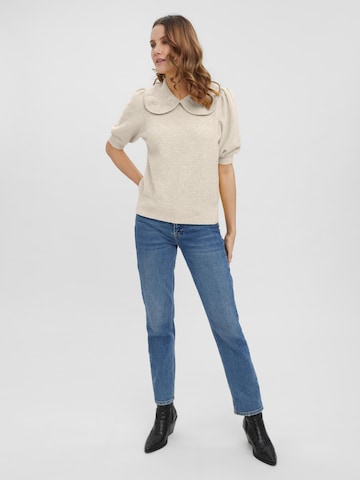 VERO MODA Pullover 'DOFFY' in Beige