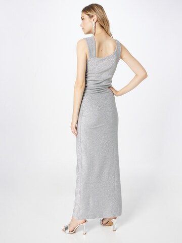 Coast Evening Dress in Silver