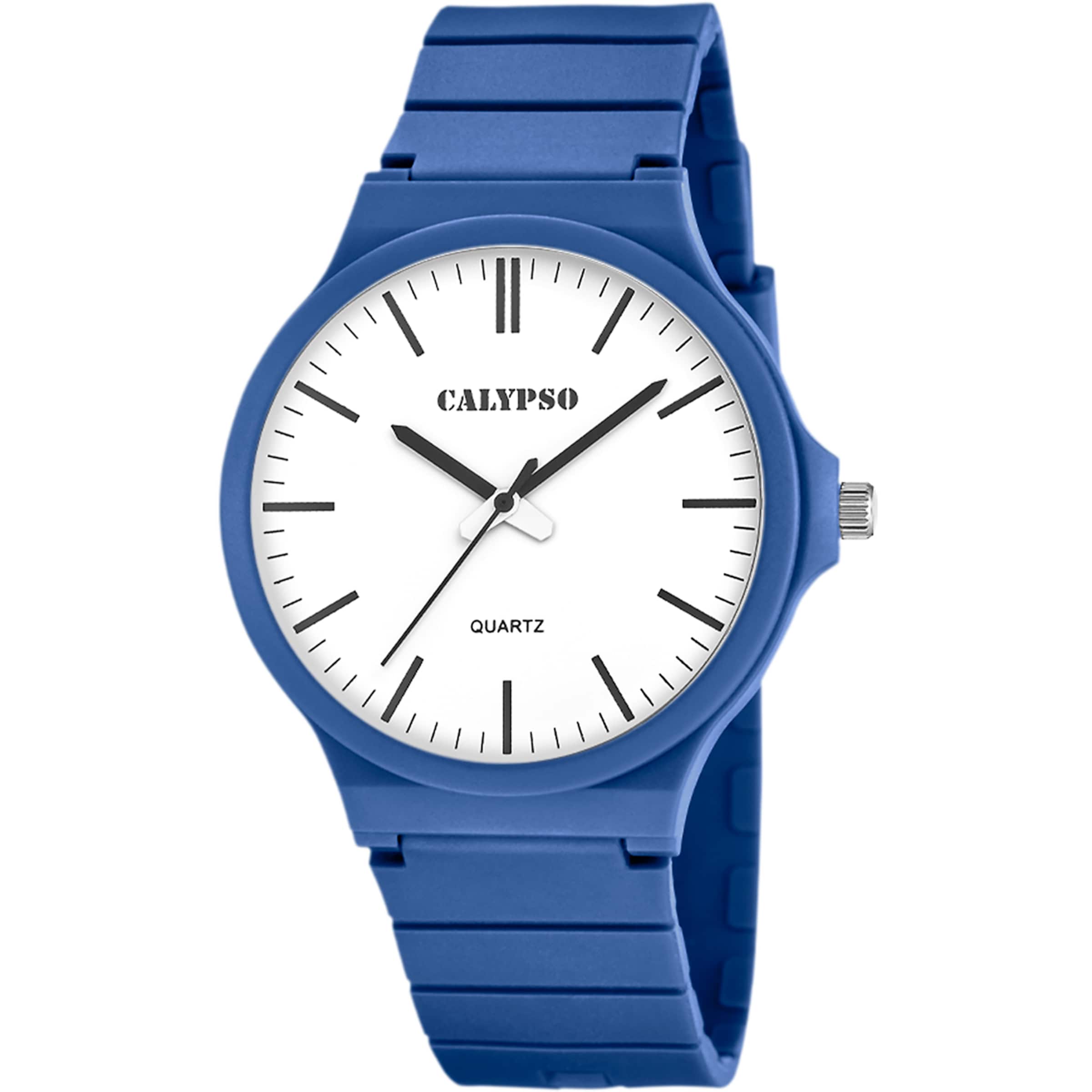 CALYPSO WATCHES Uhr in Blau: Vorderseite
