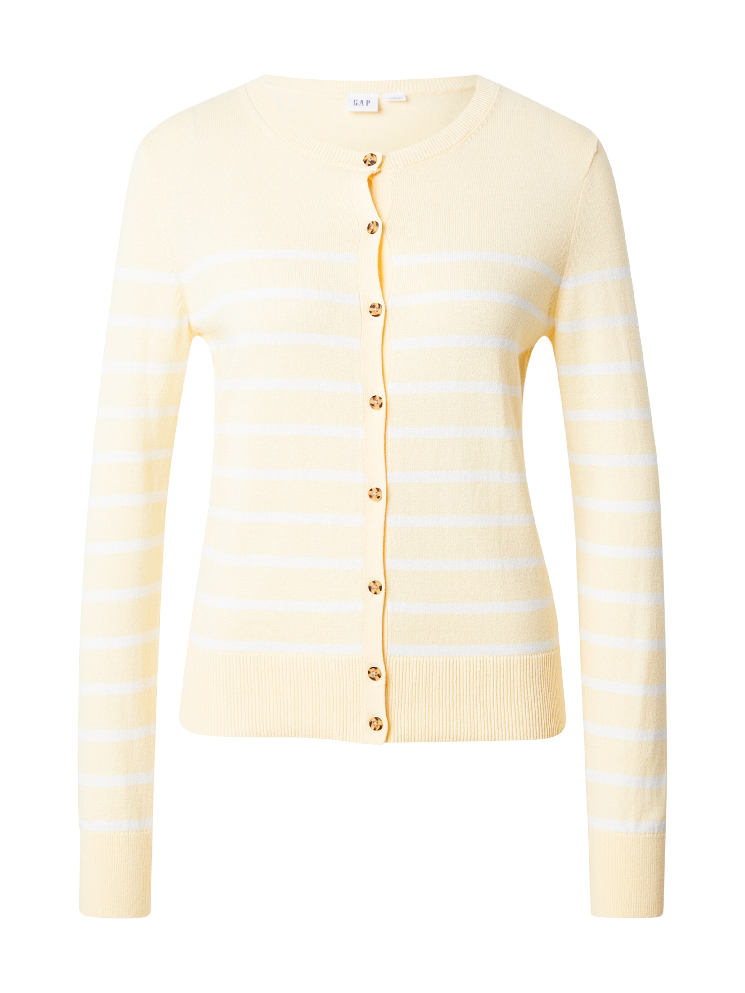 GAP Вязаная кофта в Желтый: спереди