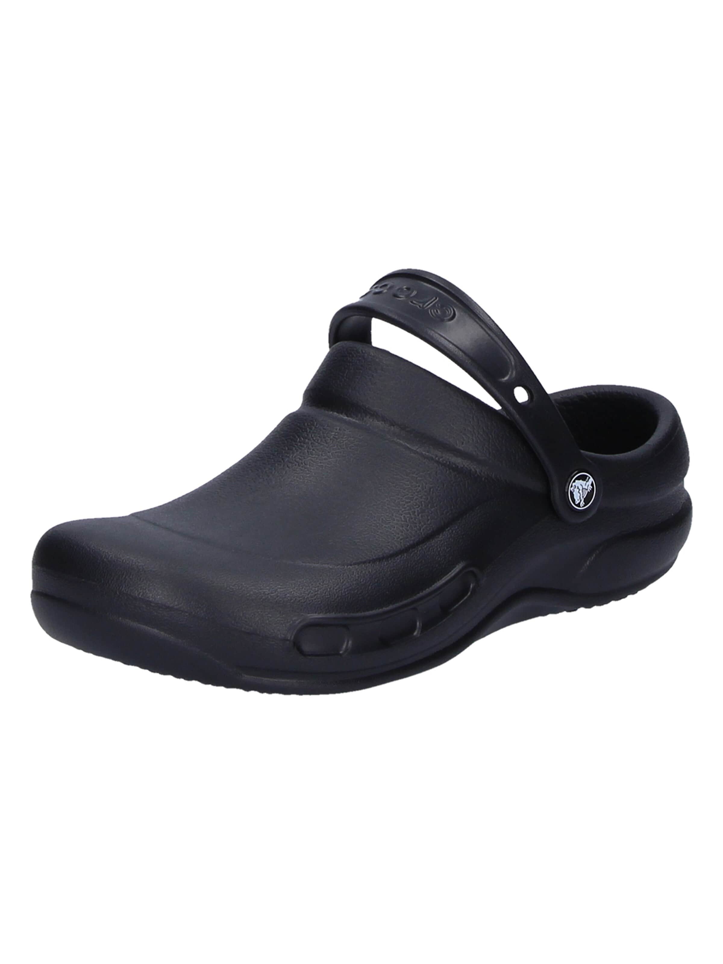 Crocs Clogs 'Bistro' in Schwarz: Vorderseite