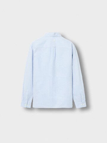 Burocs Regular fit Button Up Shirt in Blue