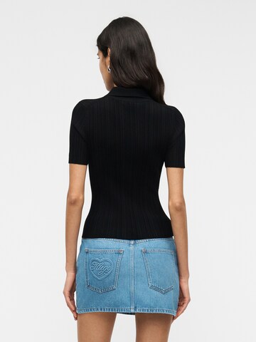 HUGO Tröja 'Sareplette' i svart