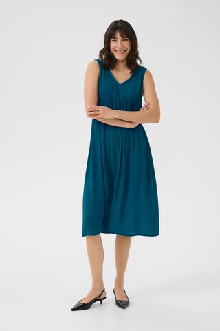 Kaffe Jurk 'Valery' in Blauw