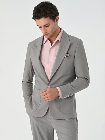 Slim fit Giacca da completo di Antioch in grigio