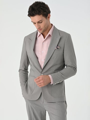 Coupe slim Veste de costume Antioch en gris