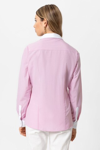 DENIM CULTURE Bluza 'MAJA' | roza barva