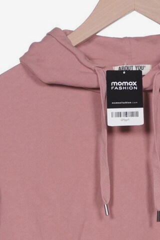 ABOUT YOU Sweatshirt & Zip-Up Hoodie in S in Pink