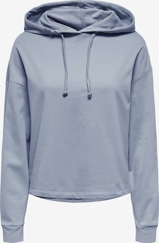 ONLY Sweatshirt 'Dreamer' in Blue: front