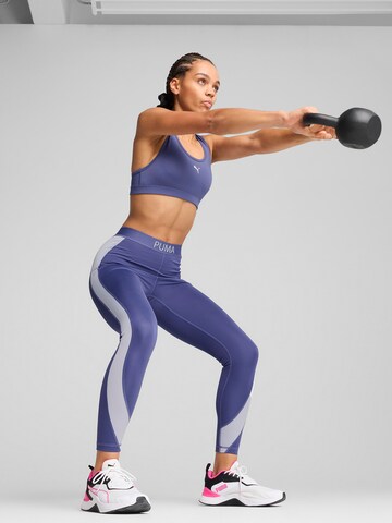 PUMA Скинни Спортивные штаны 'STRONG' в Синий