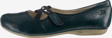 JOSEF SEIBEL Ballet Flats with Strap 'Fiona' in Blue