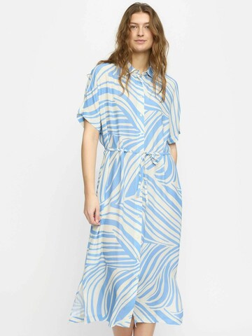 Soft Rebels Jurk 'Billy' in Blauw: voorkant