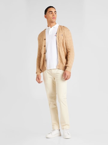 Polo Ralph Lauren Knit Cardigan in Beige