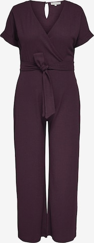 ONLY Carmakoma - Jumpsuit 'IBENA' en lila: frente