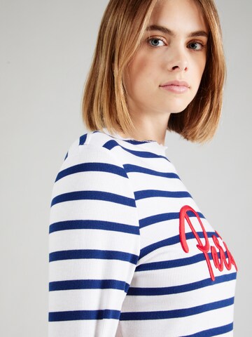 T-shirt 'BEAU' Key Largo en bleu