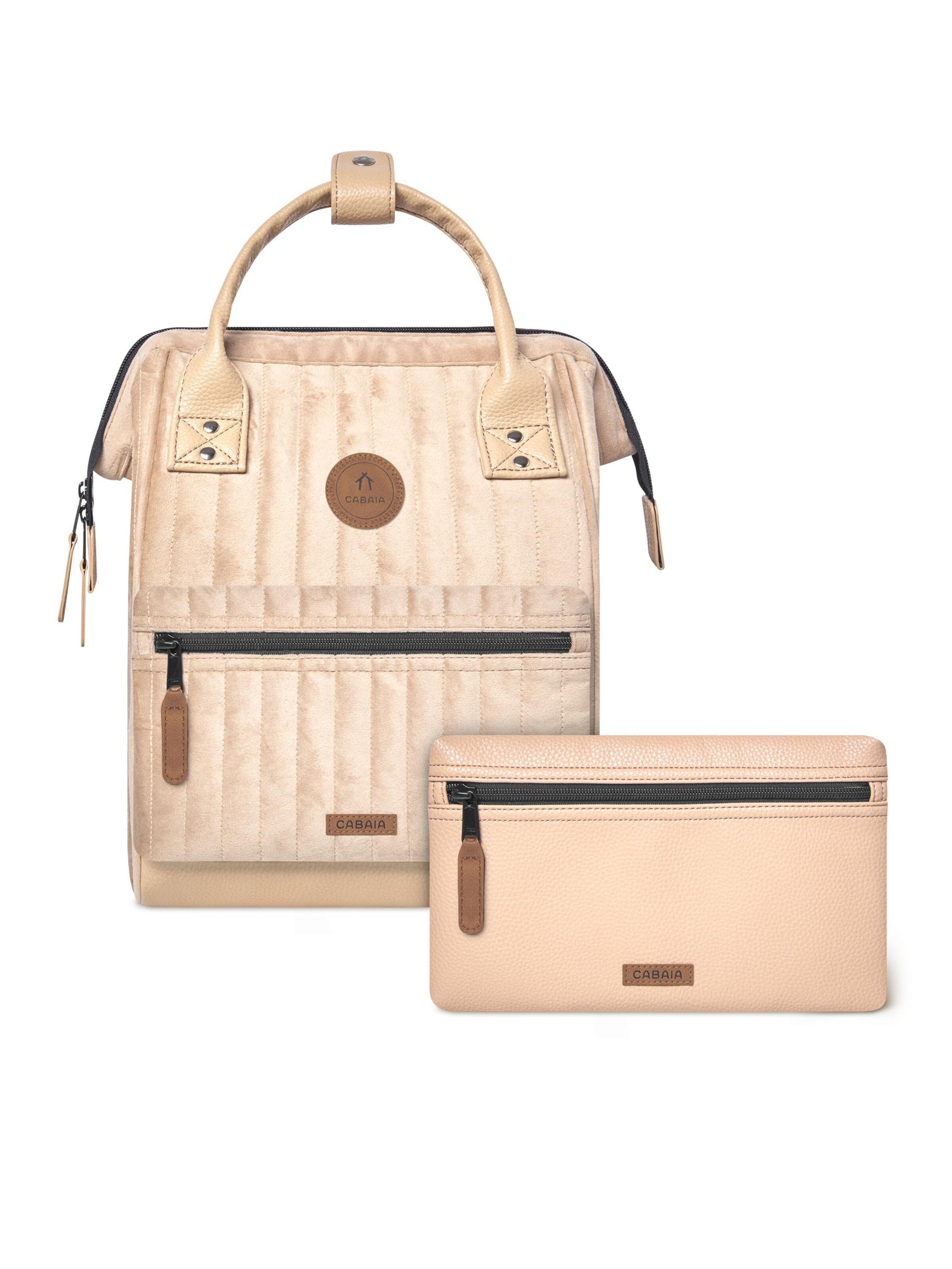 Cabaia Rucksack 'Adventurer' in Beige: Vorderseite