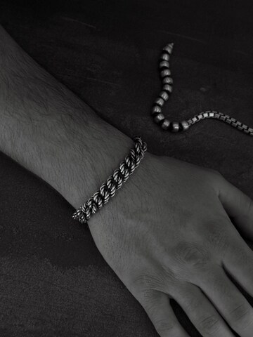 Braccialetto 'DAPPER' di REYTEL in argento