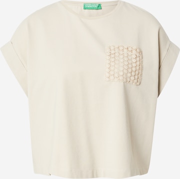 smėlio UNITED COLORS OF BENETTON Marškinėliai: priekis