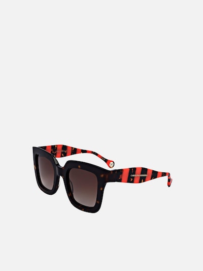 Carolina Herrera Sonnenbrille 'Carolina Herrera HER 0087/S Black white 50/25/145 Women Sunglasses'‌‌‌‌ in 50 in rot, Produktansicht