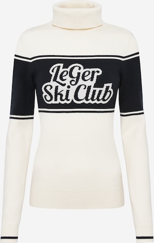 LeGer by Lena Gercke Neulepaita 'Elna' värissä valkoinen: etupuoli